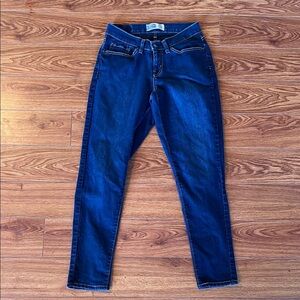 Levi's Curvy Skinny Deep Indigo Jeans